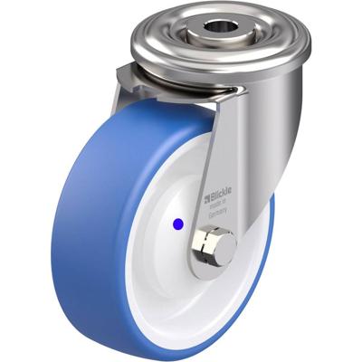 Blickle LEXR-POTHS 100XKA RVS zwenkwiel Wieldiameter: 100 mm Draagvermogen (max.): 150 kg 1 stuk(s)