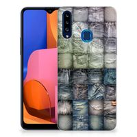 Silicone Back Cover Samsung Galaxy A20s Spijkerbroeken