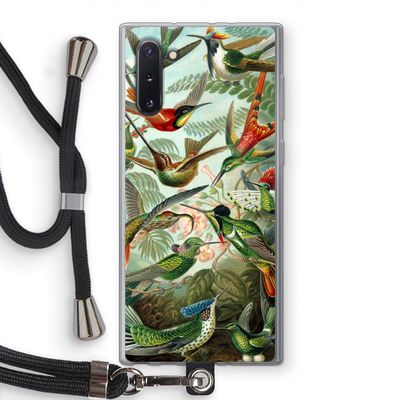 Haeckel Trochilidae: Samsung Galaxy Note 10 Transparant Hoesje met koord