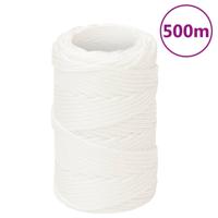 Boottouw 2 mm 500 m polypropyleen volwit Boottouw 2 mm 500 m polypropyleen volwit