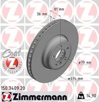 Remschijf Coat Z 150340920