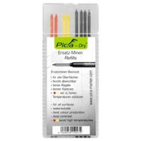 Alarm Werkzeuge 56036646 Navulling diepmarker Grafiet, Rood, Geel 1 set(s)