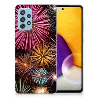 Samsung Galaxy A72 Silicone Back Cover Vuurwerk