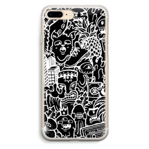 Vexx Black Mixtape: iPhone 7 Plus Transparant Hoesje