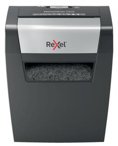 Rexel Momentum X406 Papierversnipperaar 6 vellen Cross cut 4 x 28 mm P-4 15 l Ook geschikt voor Paperclips, Nietjes