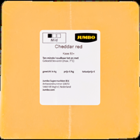 Jumbo Cheddar Red Kaas 50+ ca. 125 g