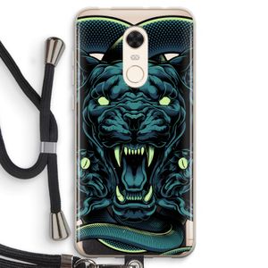 Cougar and Vipers: Xiaomi Redmi 5 Transparant Hoesje met koord