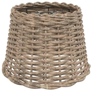 vidaXL Plafondlampenkap Ø30x20 cm wicker bruin