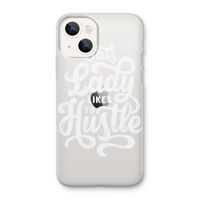 Hustle Lady: iPhone 13 mini Transparant Hoesje