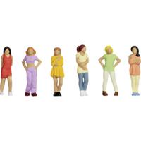 NOCH 15517 H0 Vrouwelijke tieners figuren Geverfd, Staand