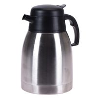 1x Koffie/thee thermoskan RVS 1500 ml   -