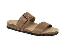 Suecos dames slippers Elsa taupe