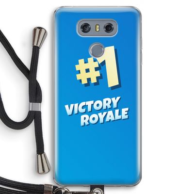 Victory Royale: LG G6 Transparant Hoesje met koord
