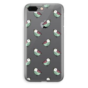Vogeltjes: iPhone 8 Plus Transparant Hoesje