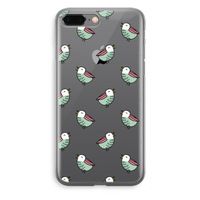 Vogeltjes: iPhone 8 Plus Transparant Hoesje