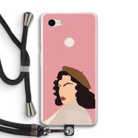 Confidence: Pixel 3 XL Transparant Hoesje met koord
