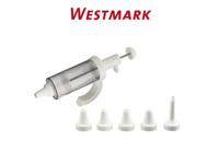 Westmark garneerspuit 180 ml 6-delig | 2 stuks