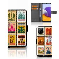 Samsung Galaxy A22 4G | M22 | Flip Cover | Postzegels