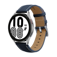 Premium Leather bandje - Donkerblauw - Samsung Galaxy watch 7 / Galaxy Watch FE - 40mm & 44mm