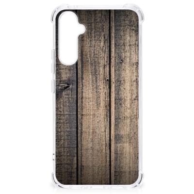 Samsung Galaxy A34 Stevig Telefoonhoesje Steigerhout Samsung Galaxy A34 Stevig Telefoonhoesje Steigerhout