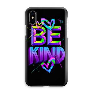 Be Kind: iPhone XS Max Volledig Geprint Hoesje