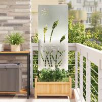 Tuin Privacy Screen Zilver 50 x 140 cm Gegalvaniseerd staal Tuin Privacy Screen Zilver 50 x 140 cm Gegalvaniseerd staal