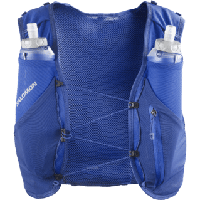 Salomon Adv skin 5 with flasks - BLAUW - Unisex