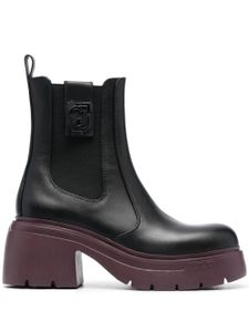 LIU JO bottines Carrie en cuir - Noir