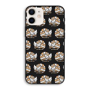 Slapende poes: iPhone 12 Biologisch afbreekbaar hoesje