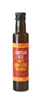 Omega & More Lijnzaadolie garlic chilly 250 Milliliter