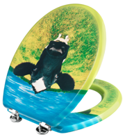 Cornat Wc-Bril Mdf-Gelakt Koe Bl - KSD529