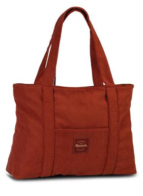 Bench Corduroy Schoudertas Shopper Rust