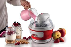 Ariete 0643/00 Traditionele ijsmachine 1,5 l 12 W Rood, Wit