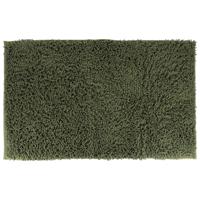 Tendance Badmat microfiber - hoogpolig - groen - 50 x 80 cm - badkamer - antislip - thumbnail