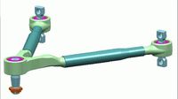 Draagarm, wielophanging 3965601