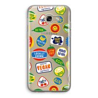 Fruitsticker: Samsung Galaxy A5 (2017) Transparant Hoesje
