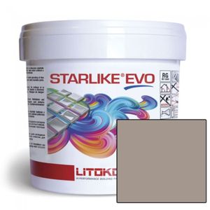 Starlike Voegmiddel 2 Componenten Epoxy 2,5 kg Evo 115 Grigio Seta Zijde Grijs Starlike