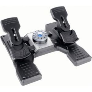 Logitech-G Pro Flight Rudder Pedals Vluchtsimulator