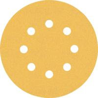 Bosch Accessoires expert c470 schuurpapier voor excenterschuurmachines 125 mm, 8 gaten, k120 50-delig - 1 stuk(s) - 2608900912