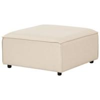 Beliani - ARDAL - Ottomaan - Beige - Polyester - thumbnail