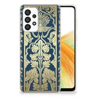 Samsung Galaxy A33 5G TPU Case Beige Flowers