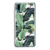 Bananenbladeren: Huawei P20 Transparant Hoesje Bananenbladeren: Huawei P20 Transparant Hoesje