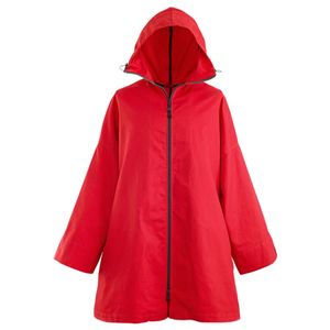 raffaufÂ® Dames Cape Charming, rood, Maat: L