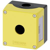 Siemens 3SU1801-0AA00-0AA2 3SU18010AA000AA2 1 inbouwplaats (l x b x h) 85 x 85 x 64 mm Geel 1 stuk(s)