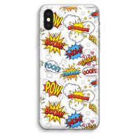 Pow Smack: iPhone XS Max Transparant Hoesje