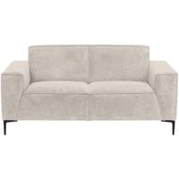 Bank Romy 2-zits - stof Egon - beige - Leen Bakker Bank Romy 2-zits - stof Egon - beige - Leen Bakker