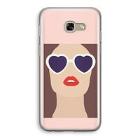 Red lips: Samsung Galaxy A5 (2017) Transparant Hoesje