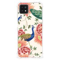 Case Anti-shock voor OPPO A53 5G | A73 5G Pink Peacock