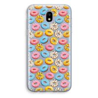 Pink donuts: Samsung Galaxy J5 (2017) Transparant Hoesje