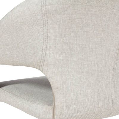 Industriële Armstoel Selene | Metaal Stof | Grijs Industriële Armstoel Selene | Metaal Stof | Grijs